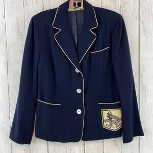 VTG 50's Piper Academy Of The Sacred Heart City House Academia Blazer Size Large